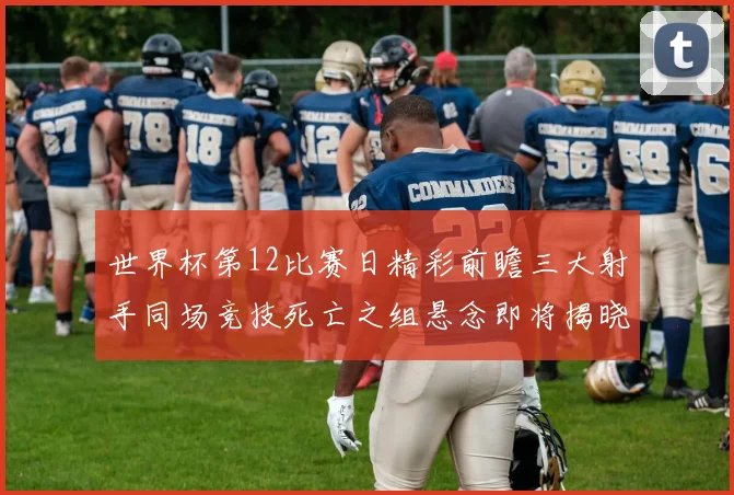 世界杯第12比赛日精彩前瞻三大射手同场竞技死亡之组悬念即将揭晓