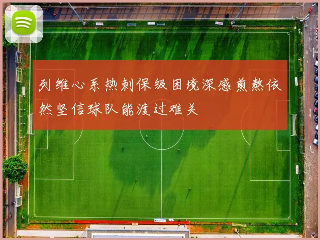 列维心系热刺保级困境深感煎熬依然坚信球队能渡过难关